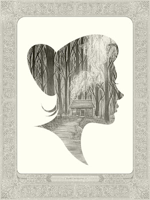 Mondo Once Upon A Time Print Series - “Snow White” Standard Edition Screen Print by Kevin Tong