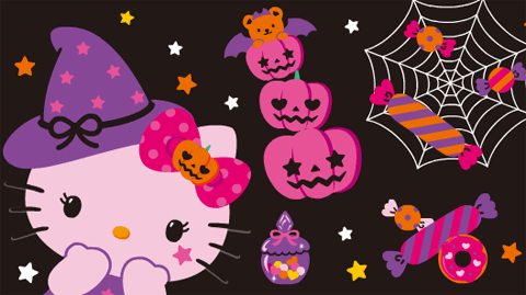 Happy halloween hello kitty images for facebook whatsapp