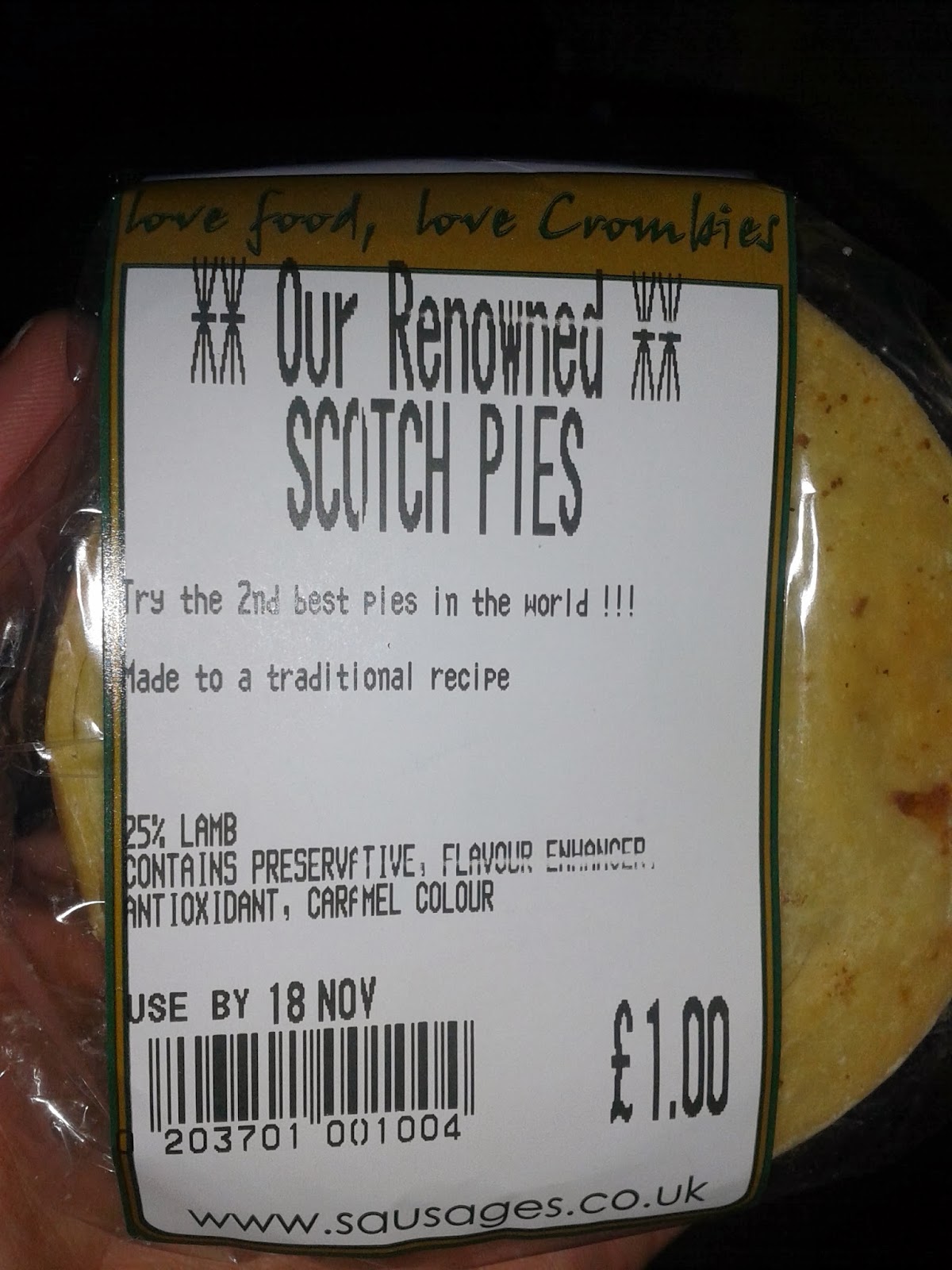 Pierate Pie Reviews Edinburgh Scotch Pie Tour