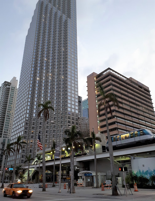 Rascacielos de la zona de Downtown en Miami 
