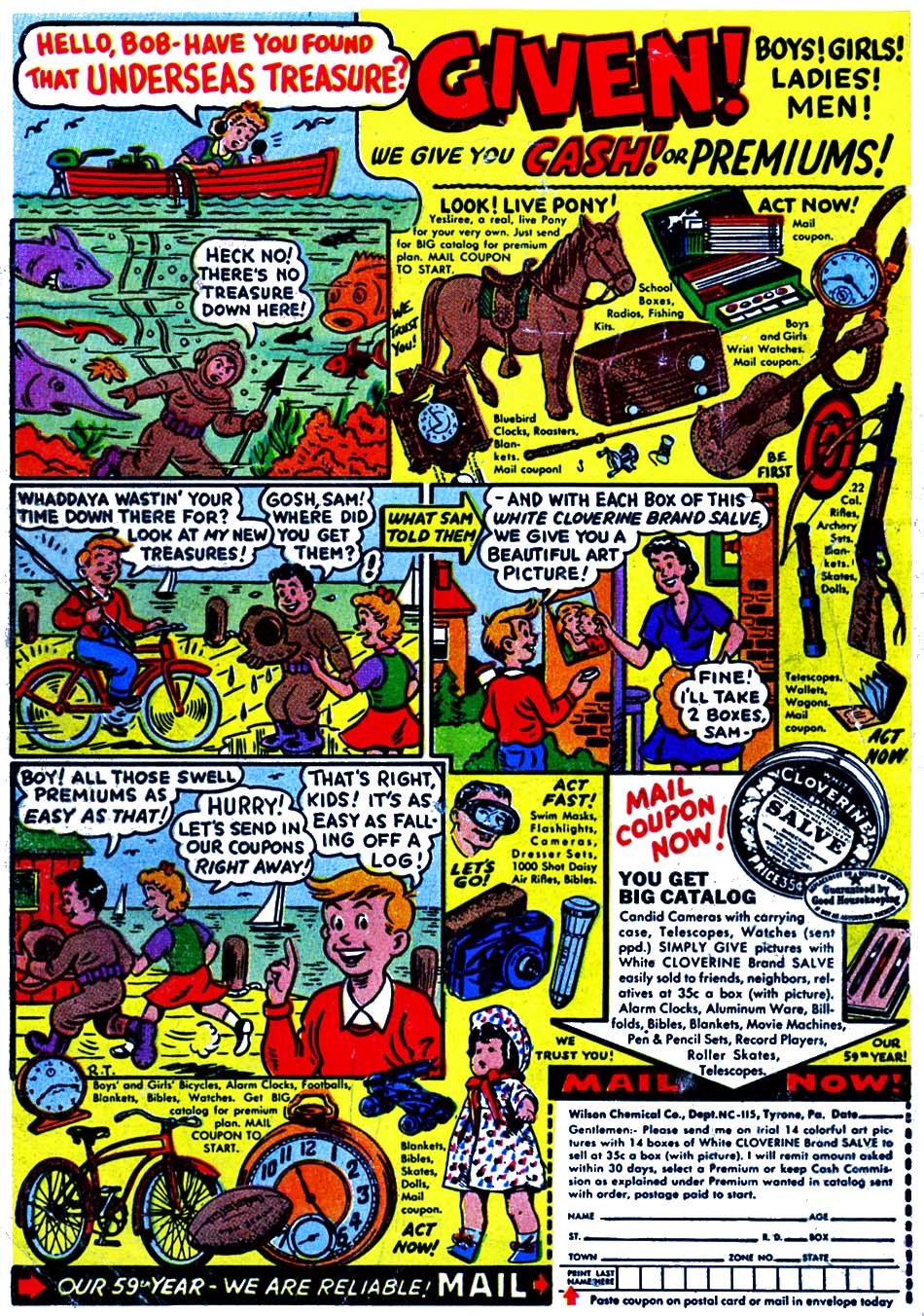 Read online Comic Cavalcade comic -  Issue #63 - 68