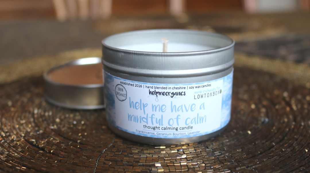 Help Me Organics Thought Calming Candle