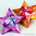 Origami Decorations: Bitterroot Stars
