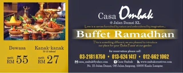 Harga Buffet Ramadhan yang berpatutan