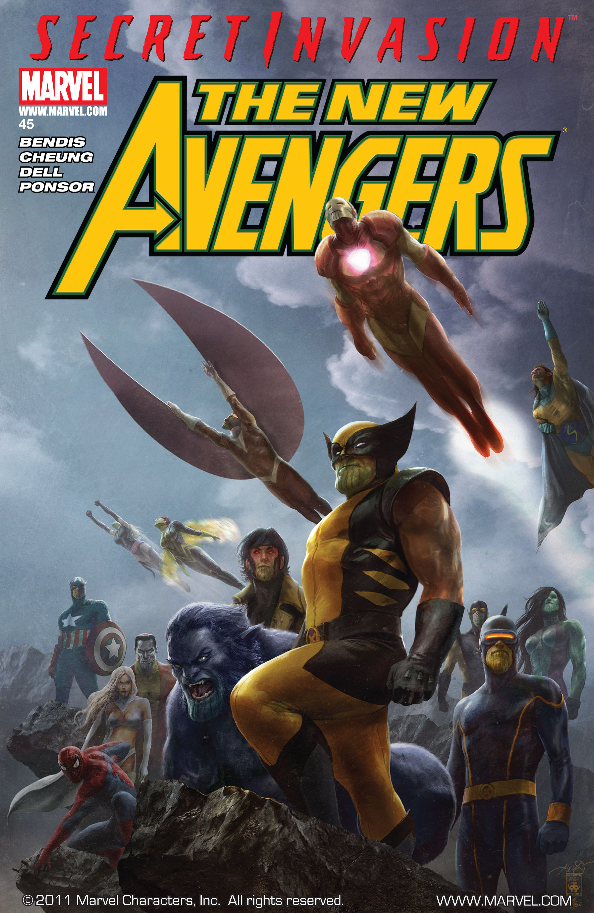 Read online New Avengers (2005) comic -  Issue #45 - 1