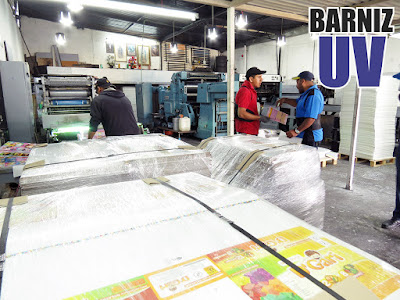 barniz uv aplicacion