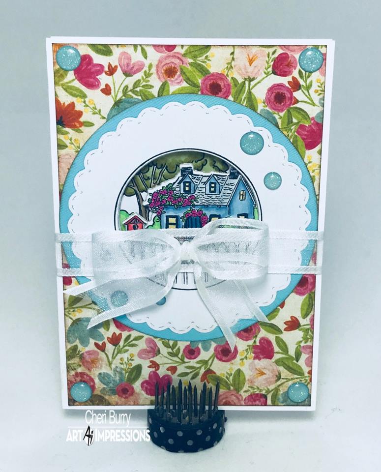 Art Impressions Blog Challenge 230 Good Goes Around WEEK 2! PLUS New Stamps at Hobby Lobby!