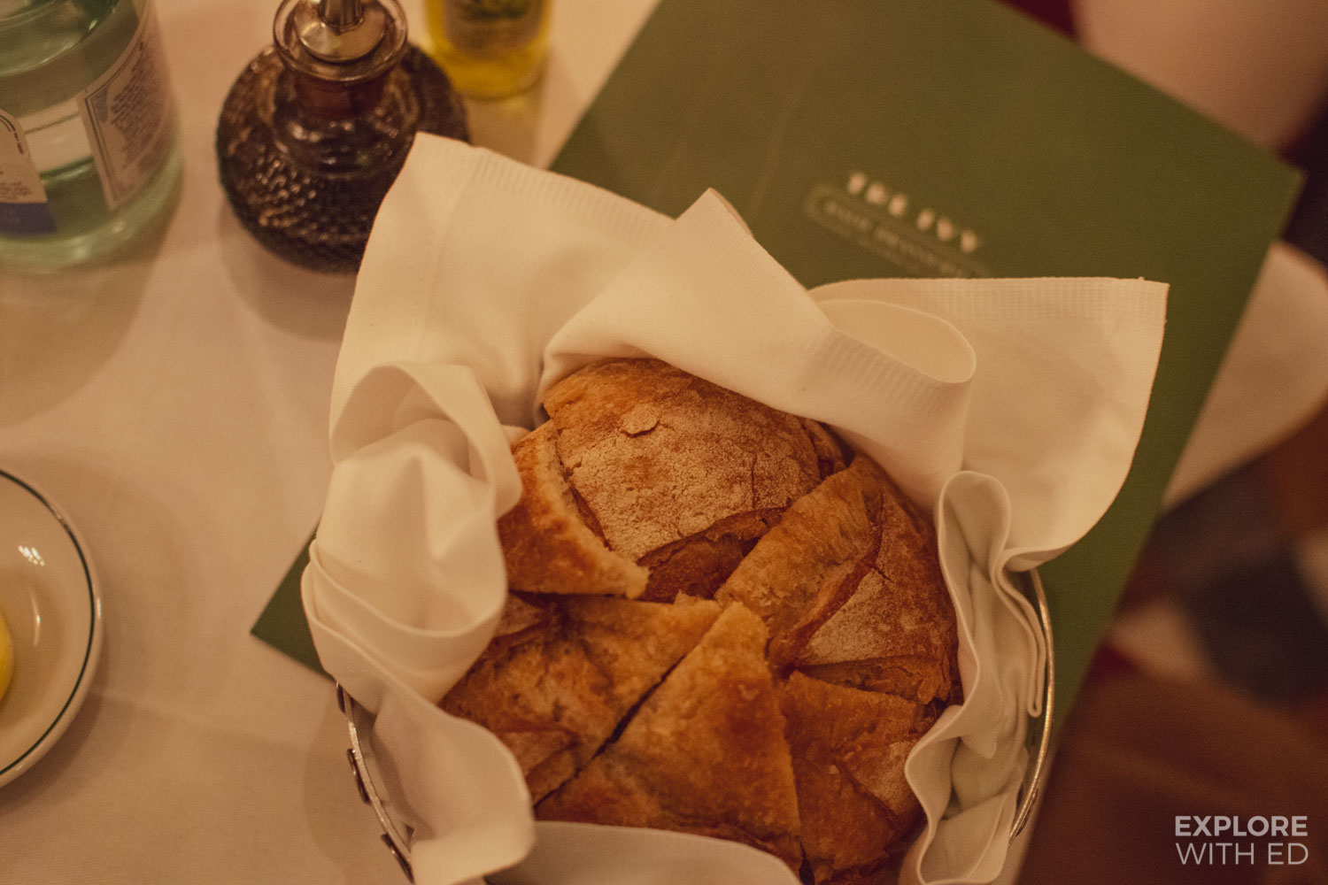 The Ivy Bath Sourdough Bread Appetiser
