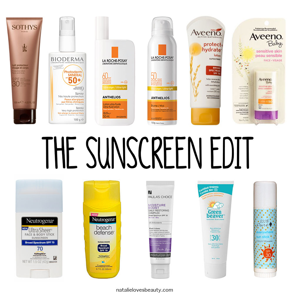 The Sunscreen Edit