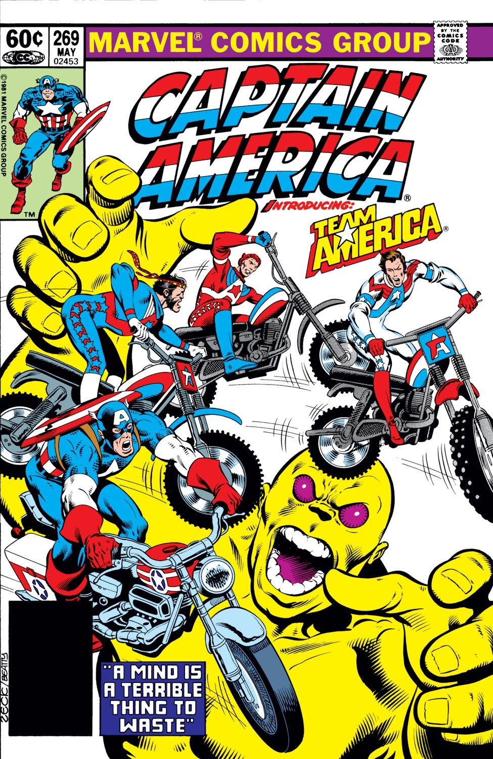 Captain America (1968) Issue #269 #185 - English 1