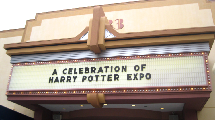 A Celebration of Harry Potter 2018 exhibit