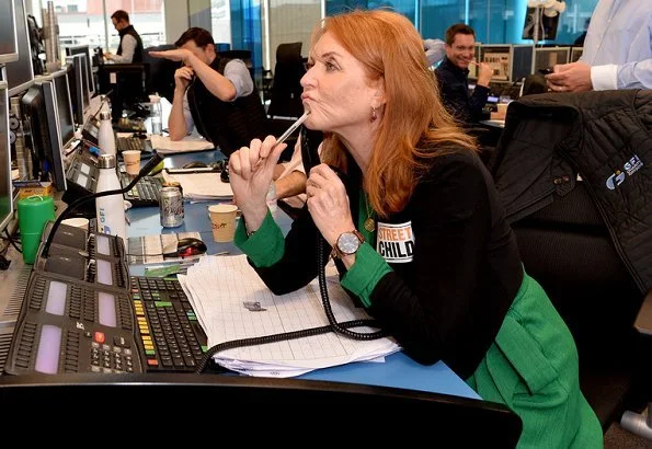 Sarah Ferguson, Duchess of York representing Street Child, attended GFI Charity Day in London