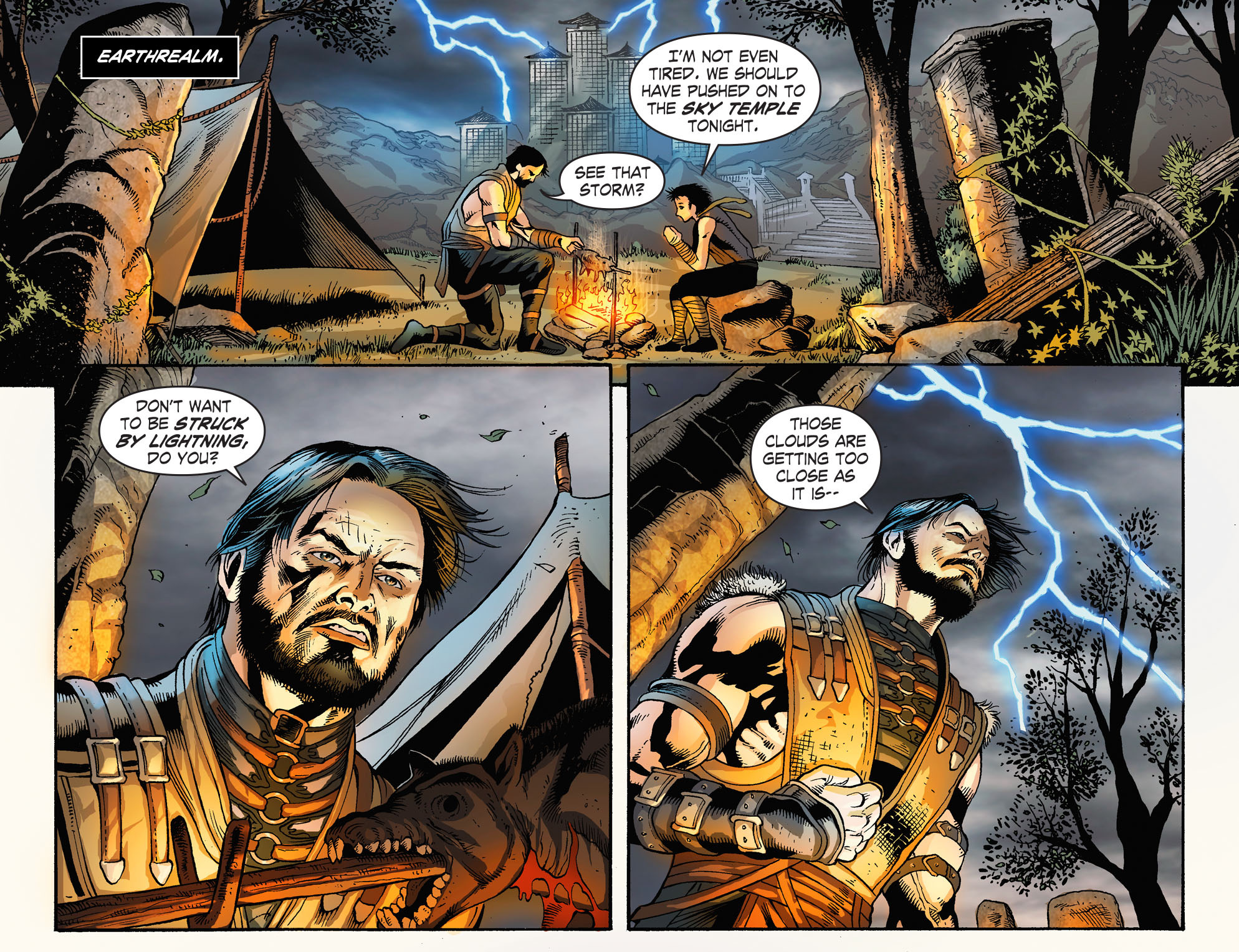 Read online Mortal Kombat X [I] comic -  Issue #9 - 21