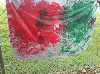 Flyswatter Painting (Brick by Brick)