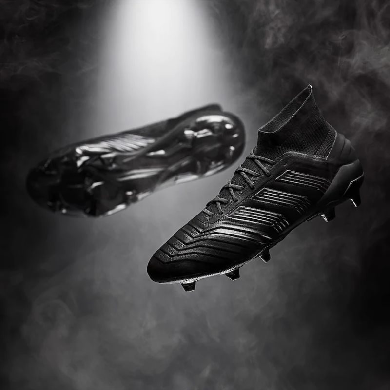 Blackout Adidas Predator 19 Leather Boots - Footy Headlines