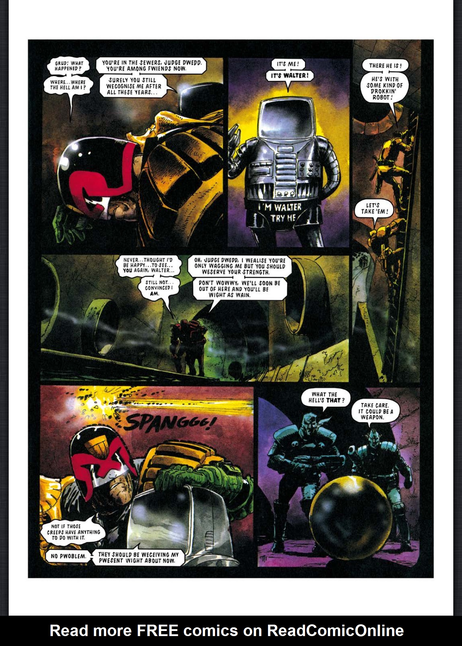 Read online Judge Dredd: The Complete Case Files comic -  Issue # TPB 19 - 113