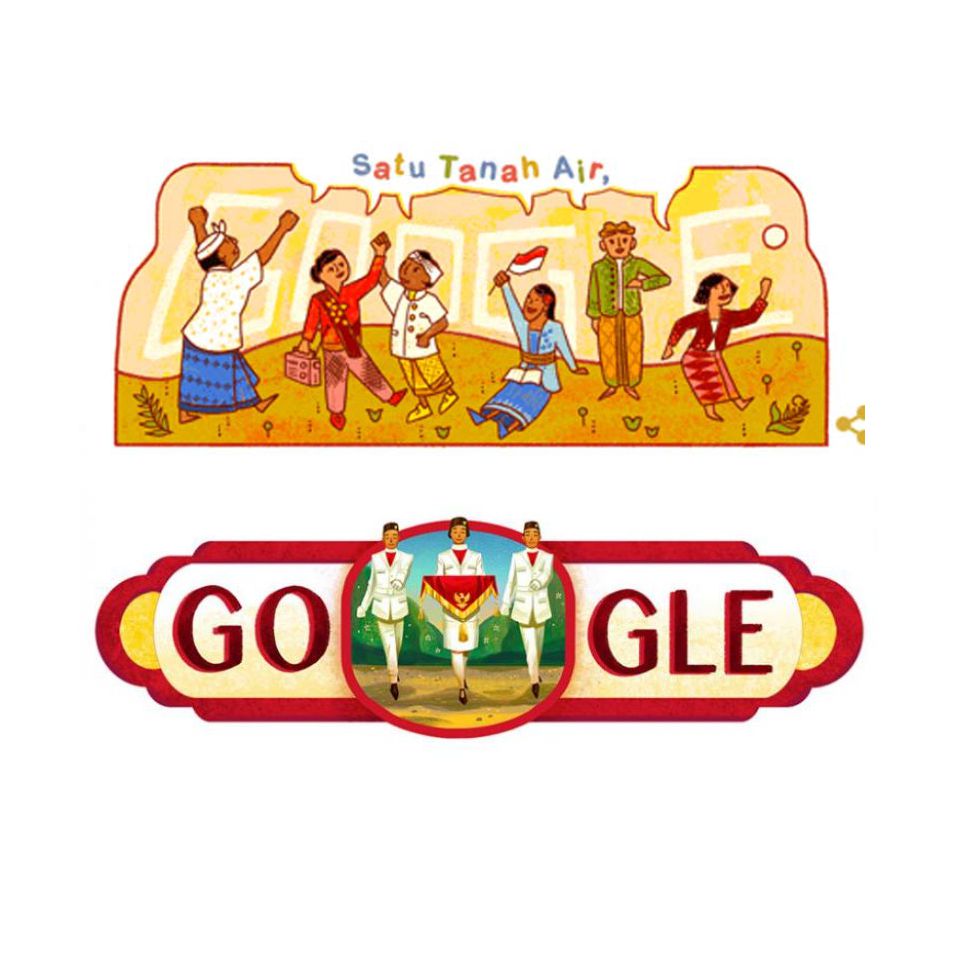 Hari Ini, Google Doodle Peringati Hari Sumpah pemuda 
