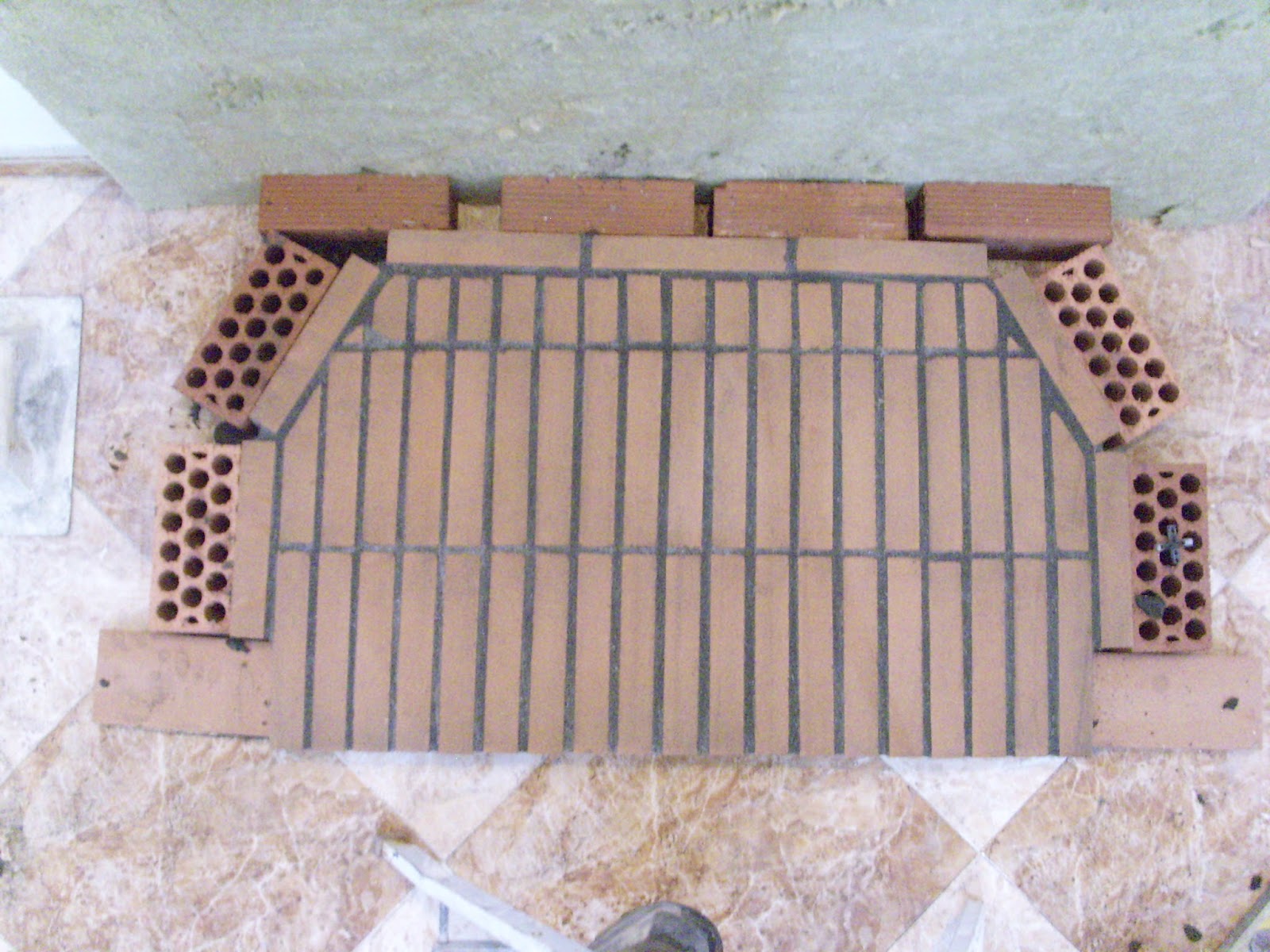 Construcción tradicional geométrica: REALIZACIÓN DE NUEVA CHIMENEA