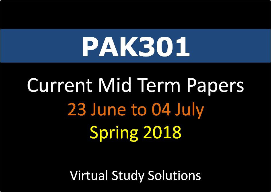 Assignment solution help pak301