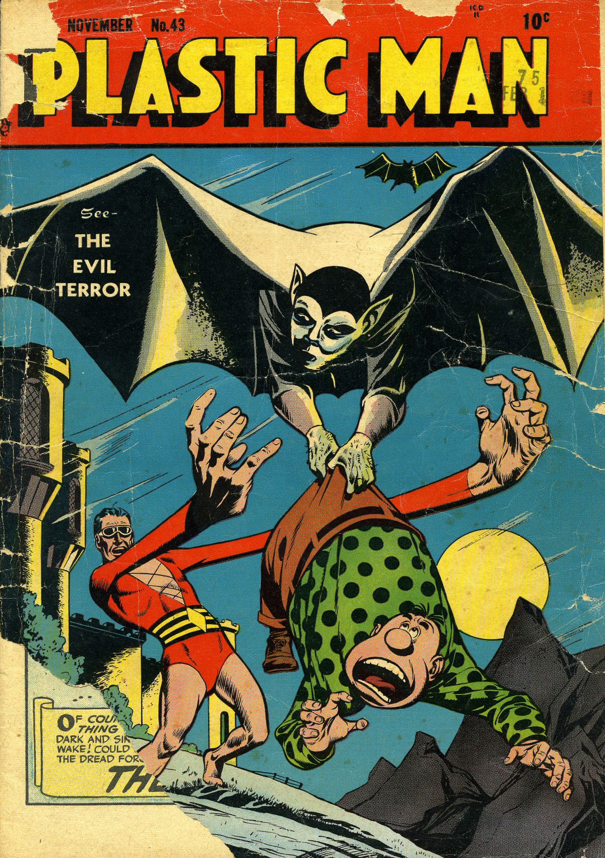 Read online Plastic Man (1943) comic -  Issue #43 - 1