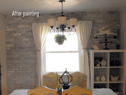 brick paint painting fireplace bricks painted before easy creative spray interior wall walls stone ugly chimney indulgy dark diy paneling