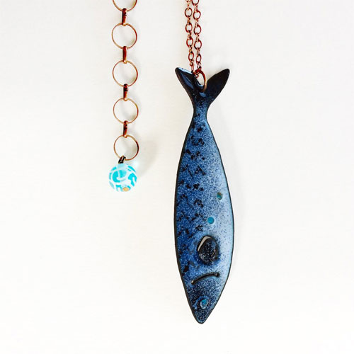 My Owl Barn Quirky Jewelry Made Using Enamel and Copper