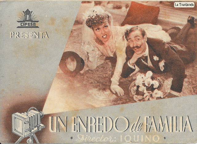 Programa de Cine - Un Enredo de Familia - Mercedes Vecino - Antonio Murillo - Paco Martínez Soria