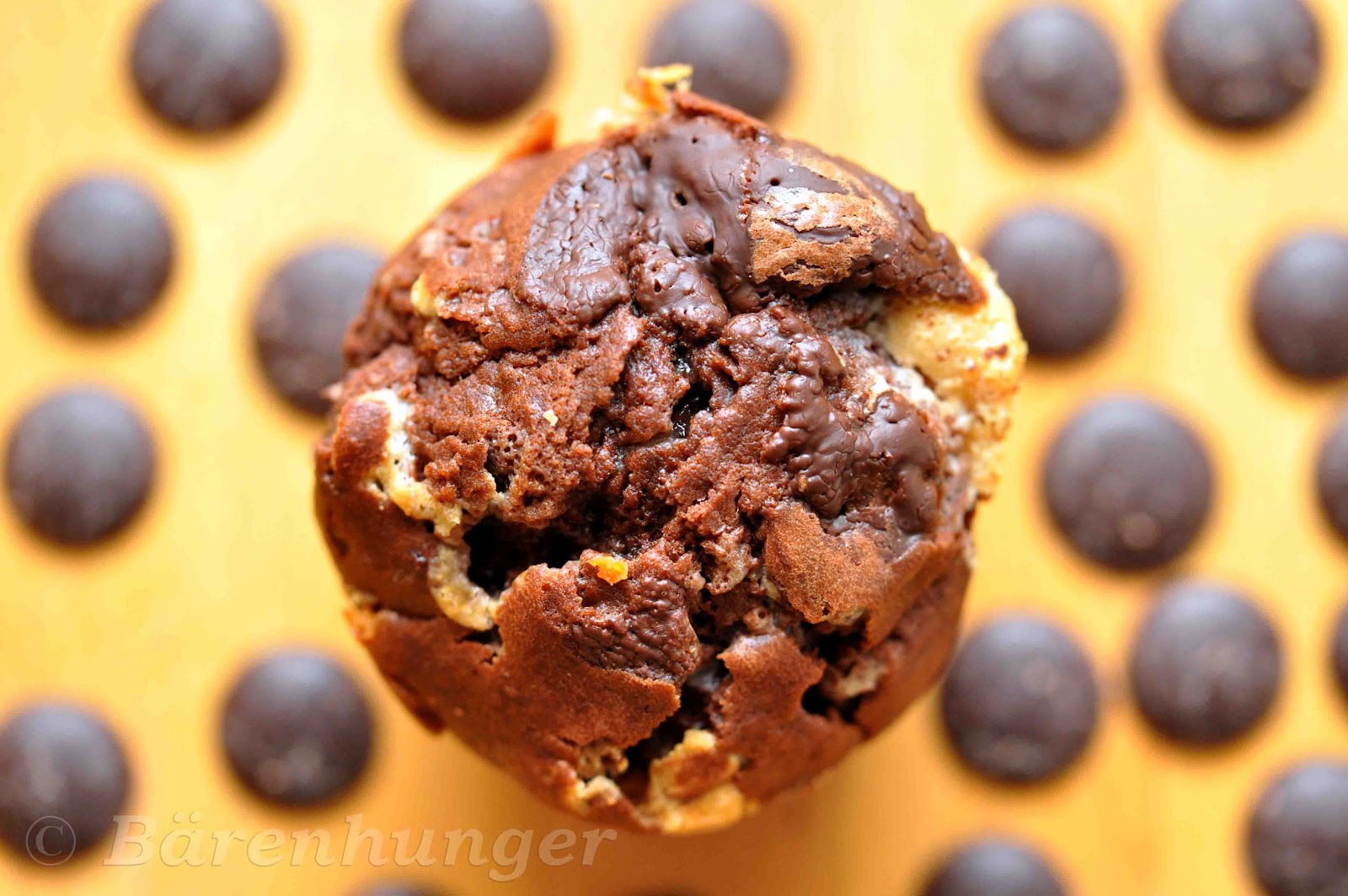 Double Chocolate Muffins | Bärenhunger