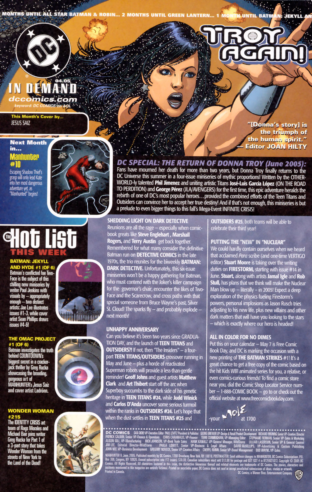 Read online Manhunter (2004) comic -  Issue #9 - 24