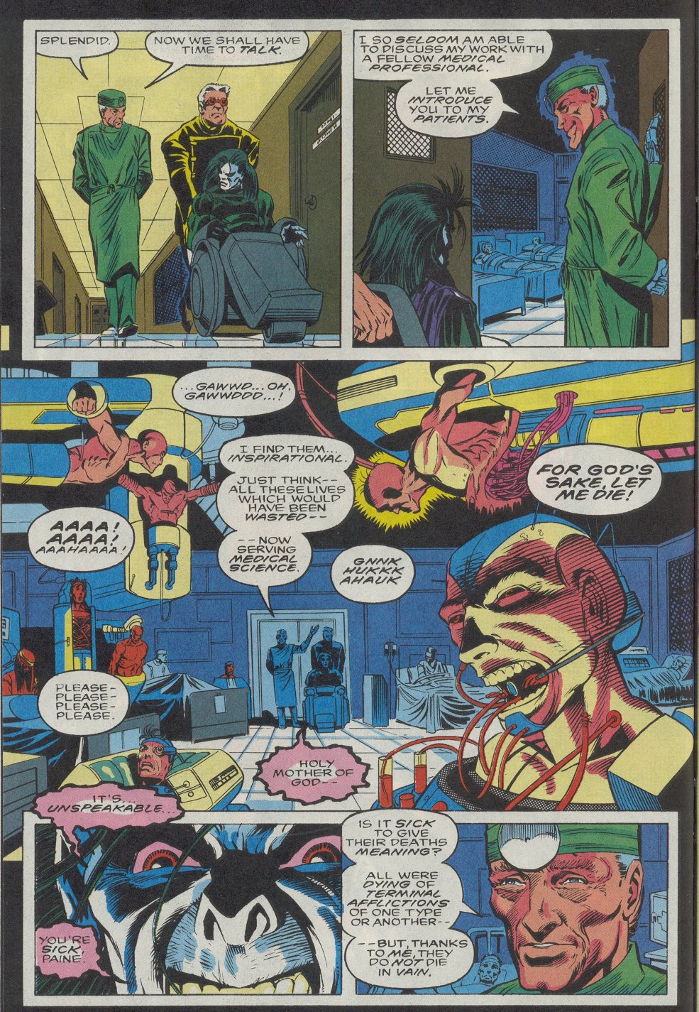 Read online Morbius: The Living Vampire (1992) comic -  Issue #4 - 10