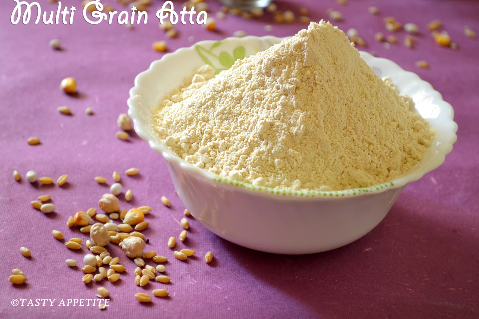 How to make Multigrain Atta at home ? Homemade Chapathi Flour