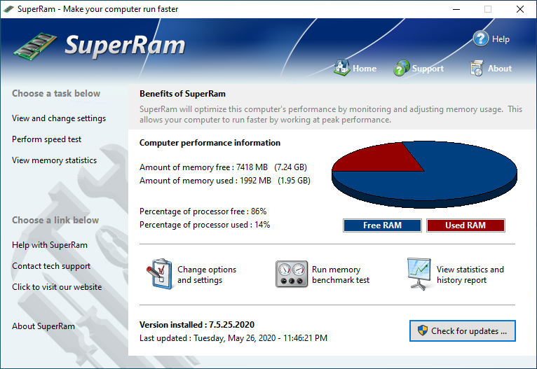 Download PGWare SuperRam v7.10.21.2024 Full version
