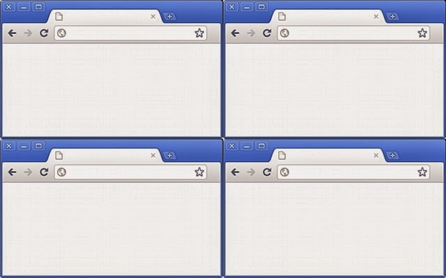 自動將多個Chrome視窗分割並且對稱並排顯示，Window Tiler！(擴充功能)