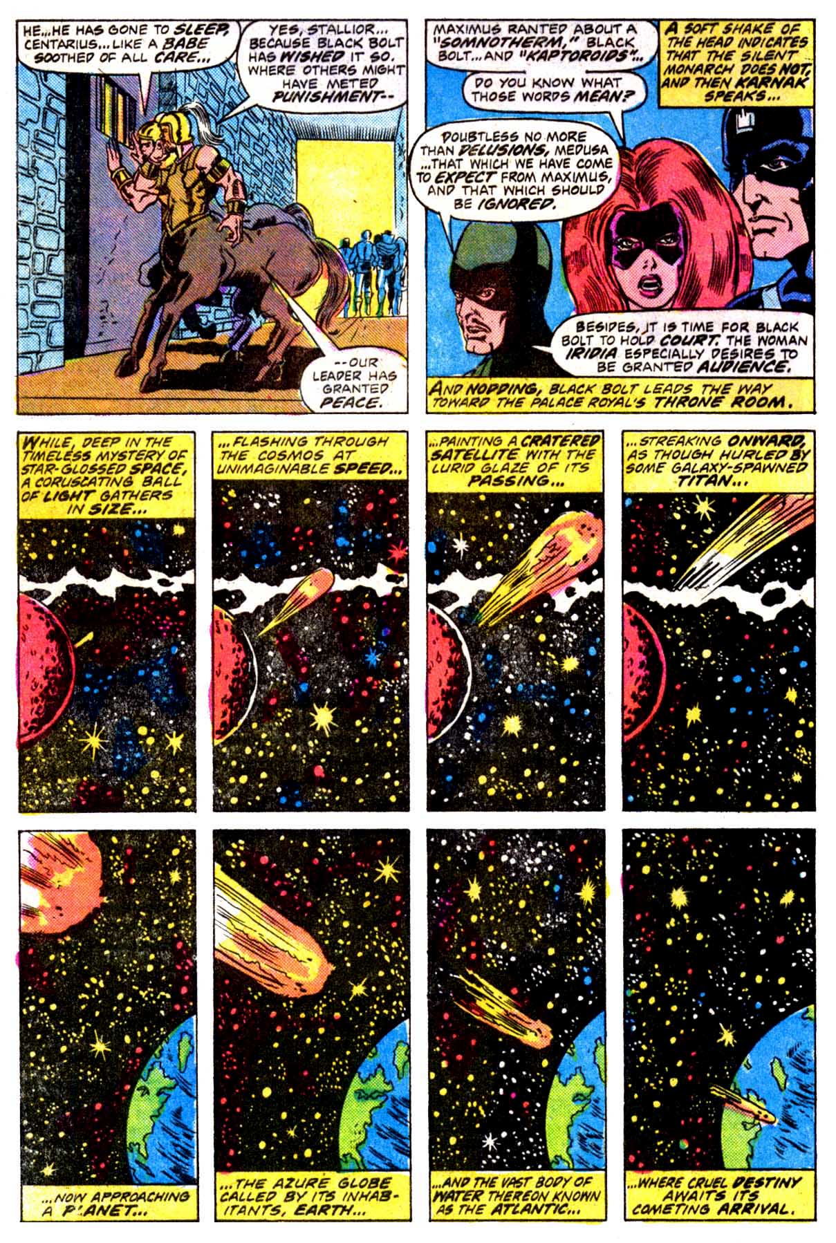 Read online Inhumans (1975) comic -  Issue #1 - 5