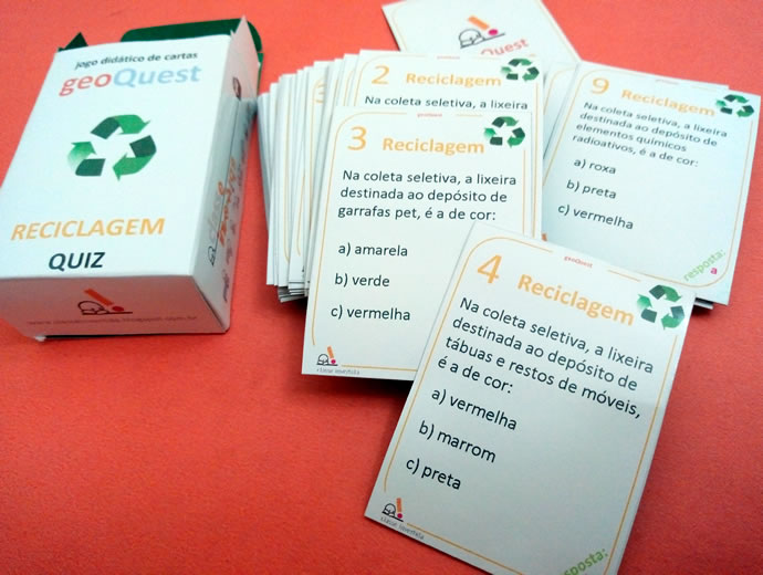 Quiz da Reciclagem  atividades e jogos educativos