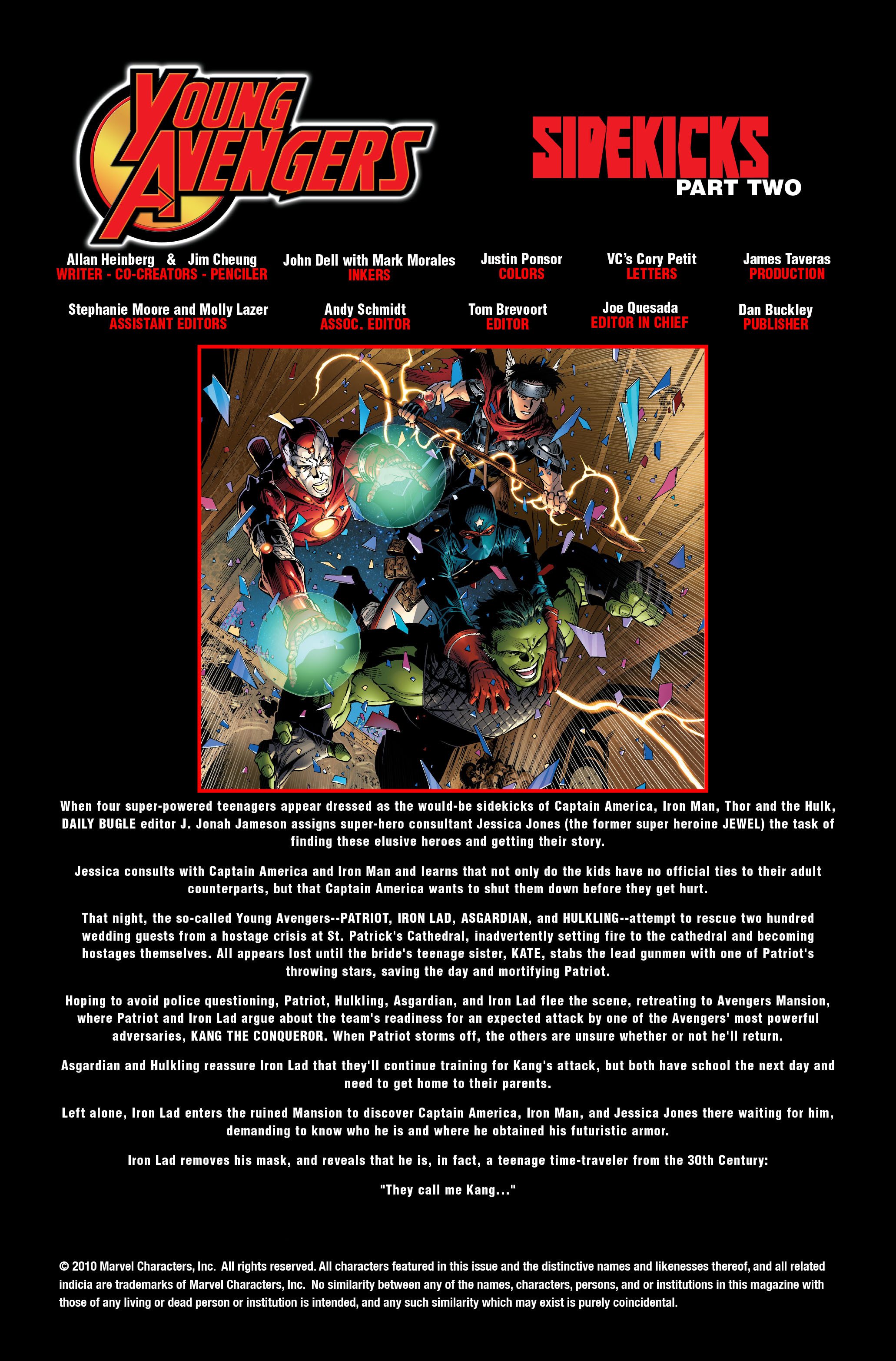 Read online Young Avengers (2005) comic -  Issue #2 - 2