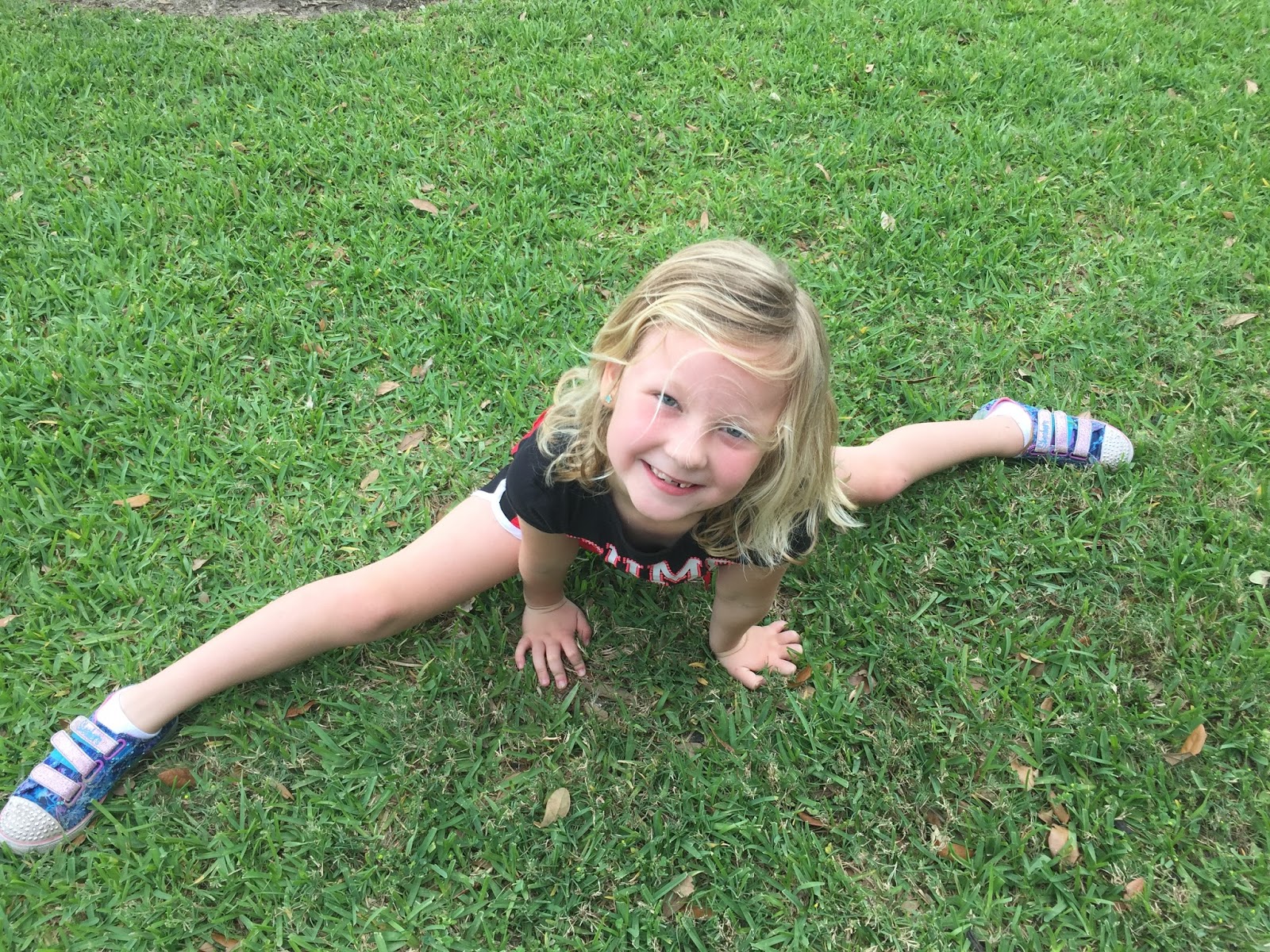 Courtright Family Cartwheels, Hand Stands, and Back Handsprings