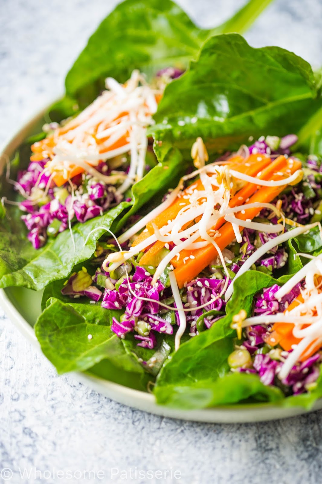 vegán ásíán lettuce wráps Healthy Food