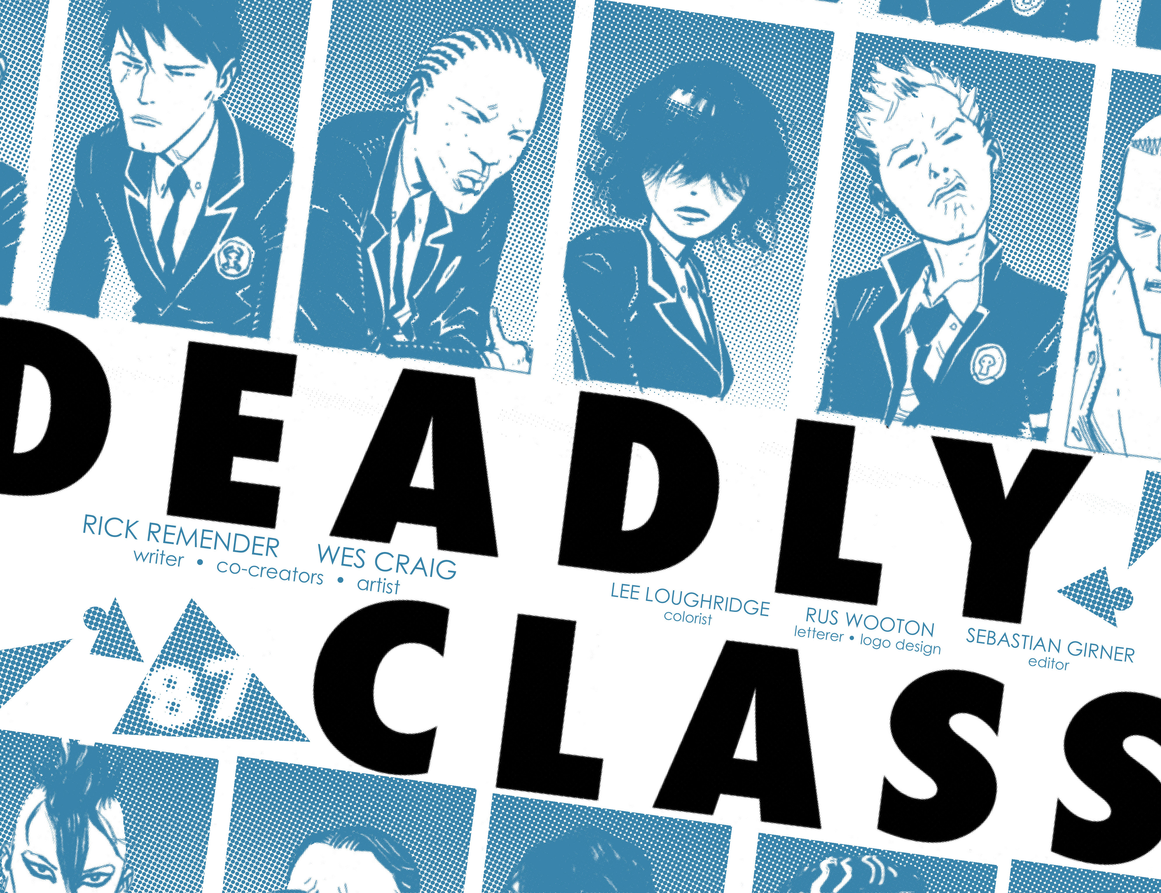 Read online Deadly Class comic -  Issue # _TPB 1 - 4