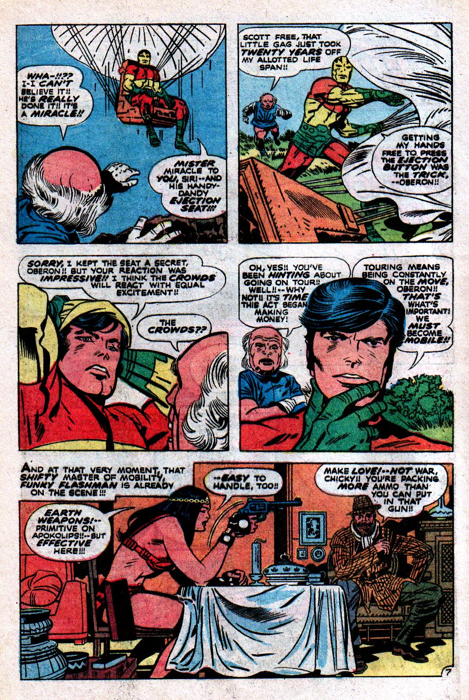 Read online Mister Miracle (1971) comic -  Issue #6 - 10