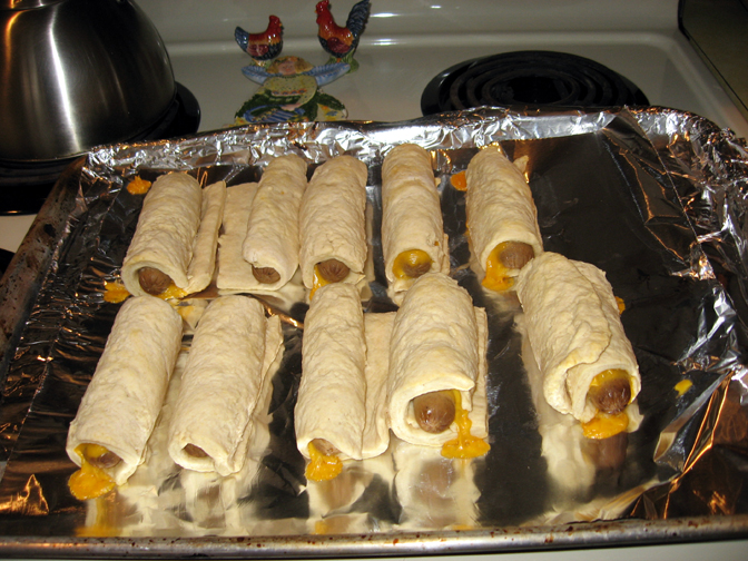 The Potluck Vegetarian VegePigs in a Blanket