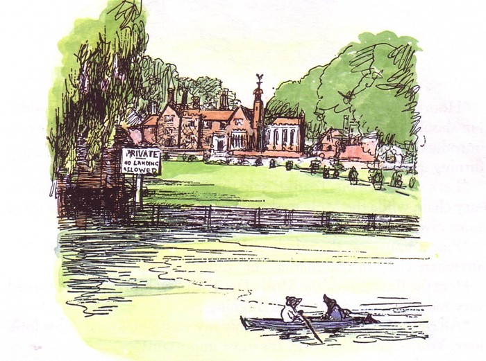 Anemone E. H. Shepard The wind in the willows