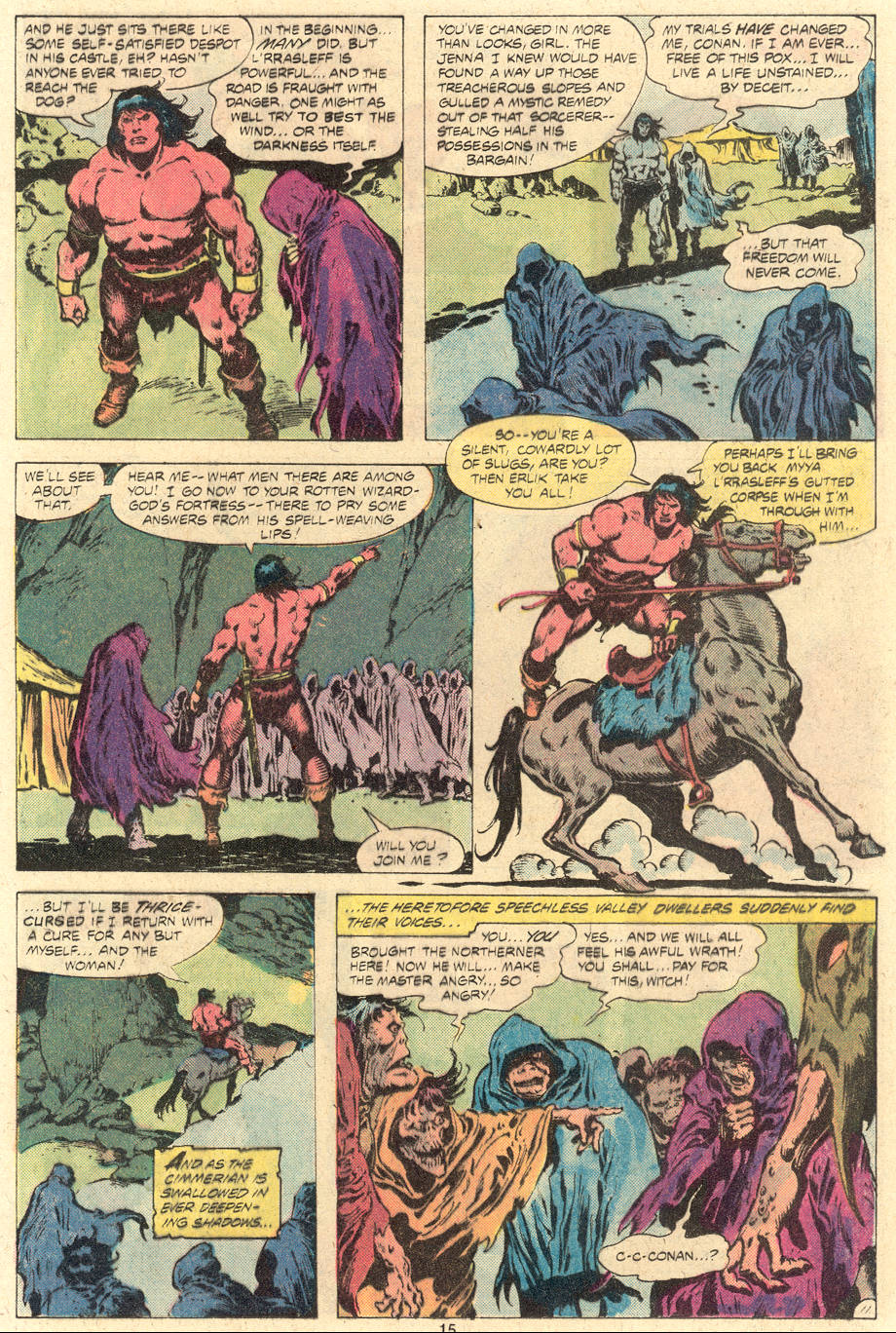 Read online Conan the Barbarian (1970) comic -  Issue #118 - 12