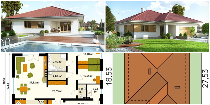 Myhouseplanshop Energy Efficient Bungalow House Plan