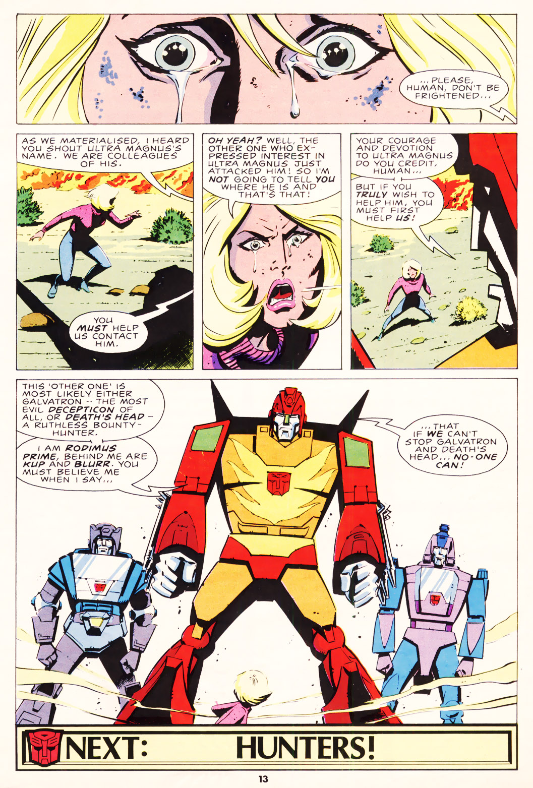 Read online The Transformers (UK) comic -  Issue #116 - 13