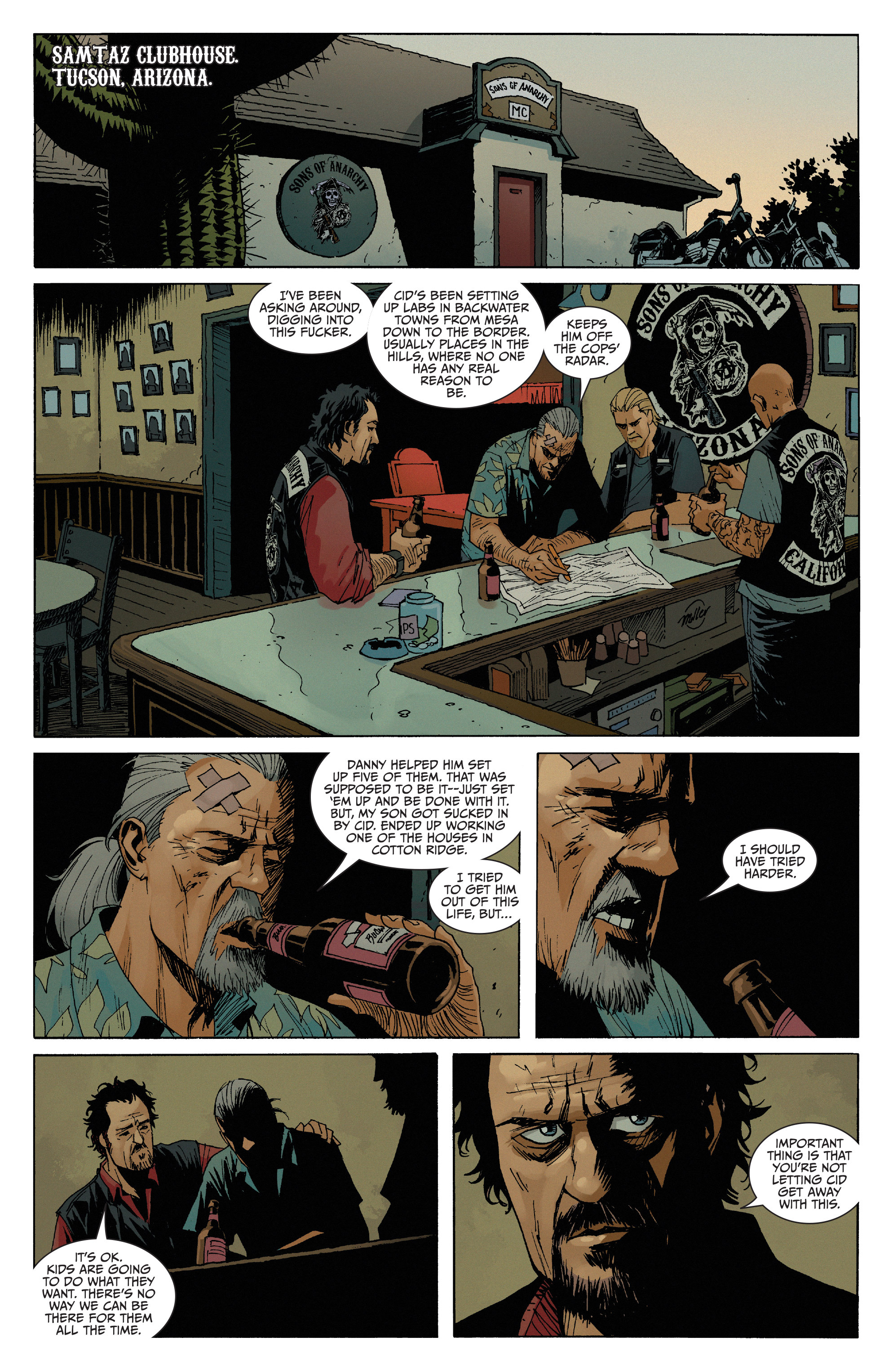 Read online Sons of Anarchy comic -  Issue #13 - 15
