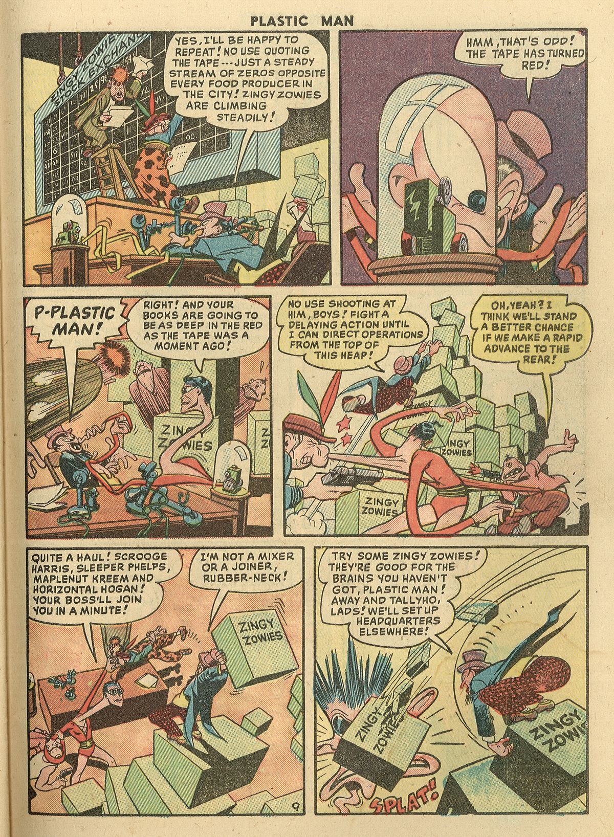 Read online Plastic Man (1943) comic -  Issue #22 - 31