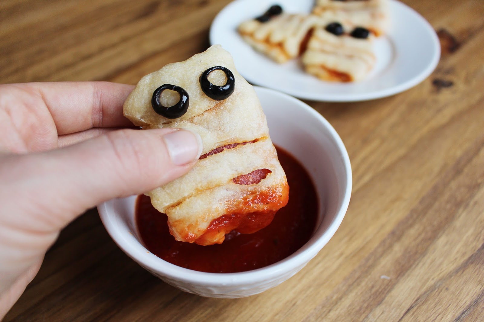 Kylee's Kitchen Mummy Pepperoni Pizza Bites