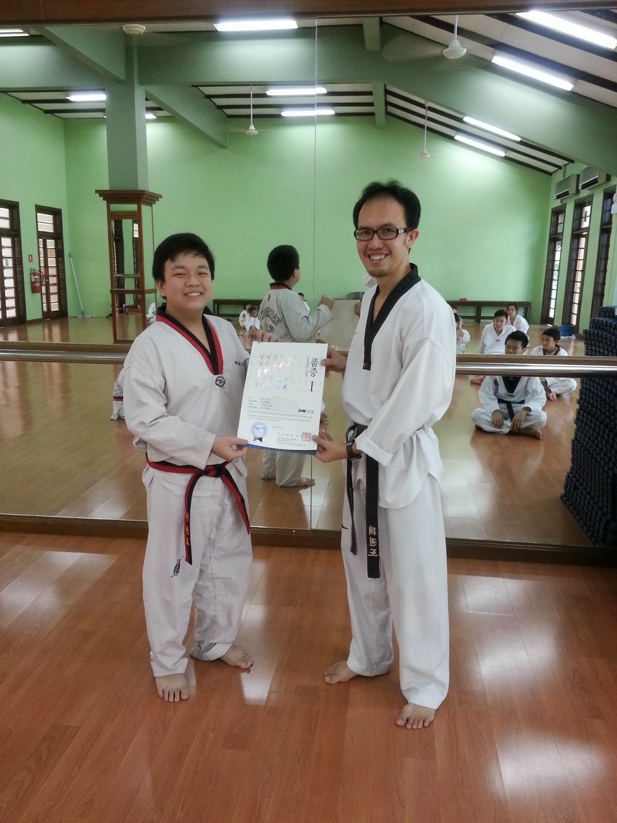 Coaching Taekwondo Kukkiwon Black Belt Certification