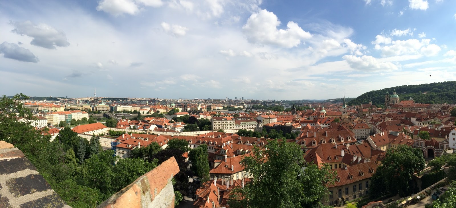 view from Prague castle